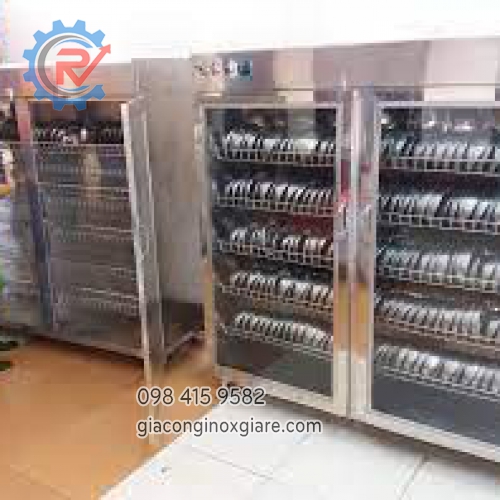 Tủ sấy chén công nghiệp chất lượng - Giá tại xưởng