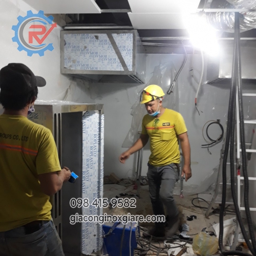 Đơn vị chuyên gia công lắp đặt hệ thống hút khói.