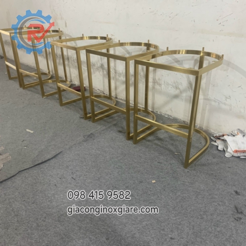 Nhận gia công inox mạ PVD theo yêu cầu.