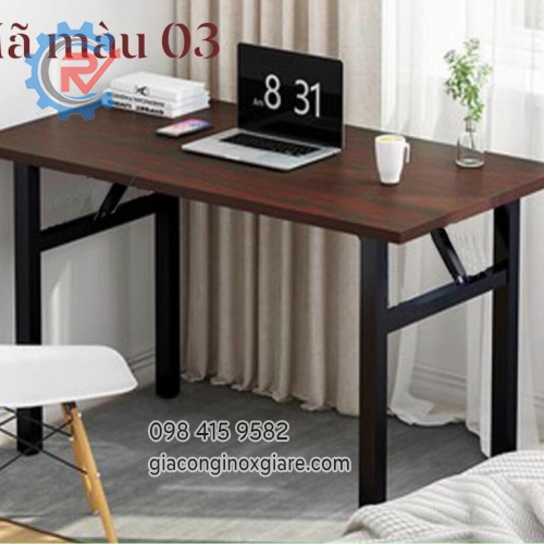Bàn học, bàn làm việc chân gấp gọn tiện dụng