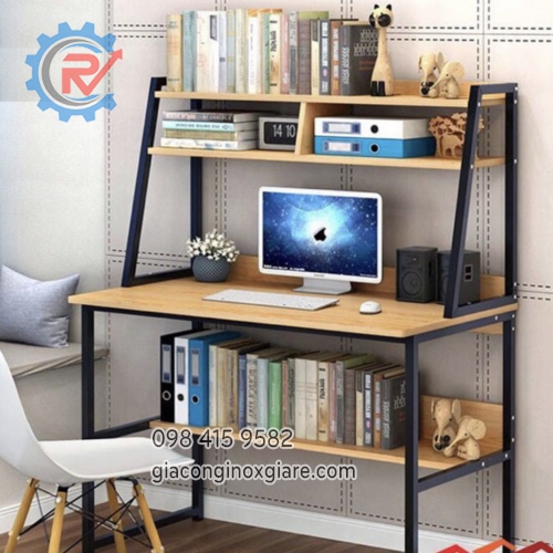 Bàn học sinh có kệ sách