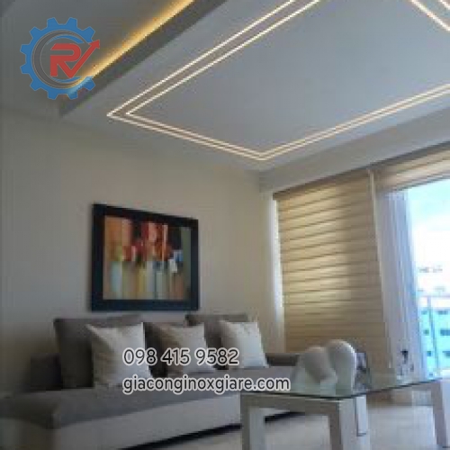  trần inox mạ sang trọng