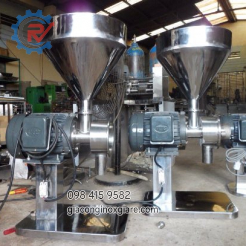 Gia công chế tạo máy khuấy trộn thực phẩm theo chi tiết bản vẽ.