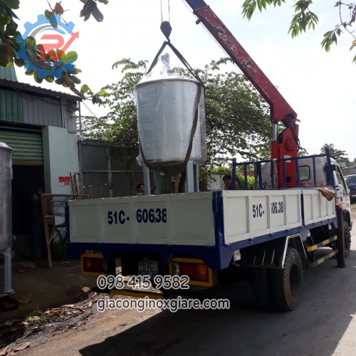 Nhận Gia Công Bồn Inox Công Nghiệp Các Loại Tại Xưởng