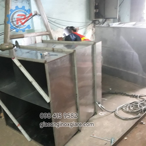 Gia công chế tạo bồn bể công nghiệp theo yêu cầu