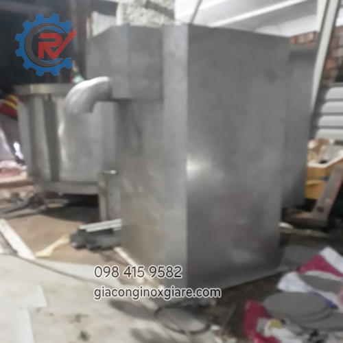 Bể chứa inox cong nghiệp vuông