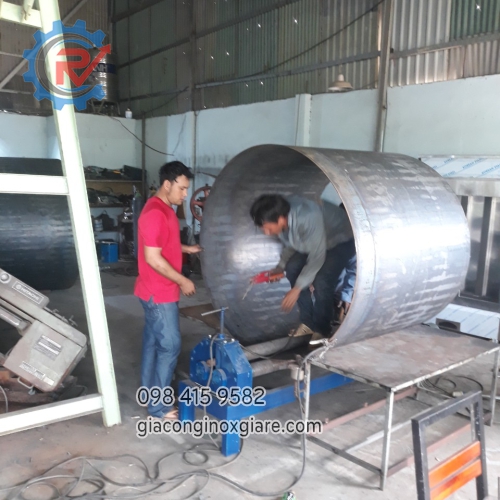 Nhận gia công lốc bồn công nghiệp theo yêu cầu