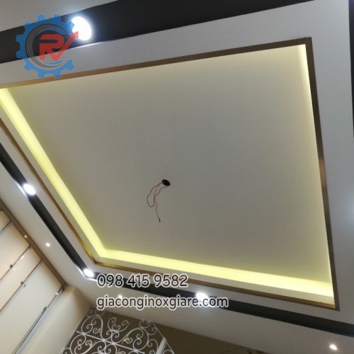  trần inox mạ sang trọng