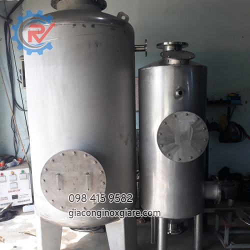 Bồn chứa công nghiệp các loại theo yêu cầu.