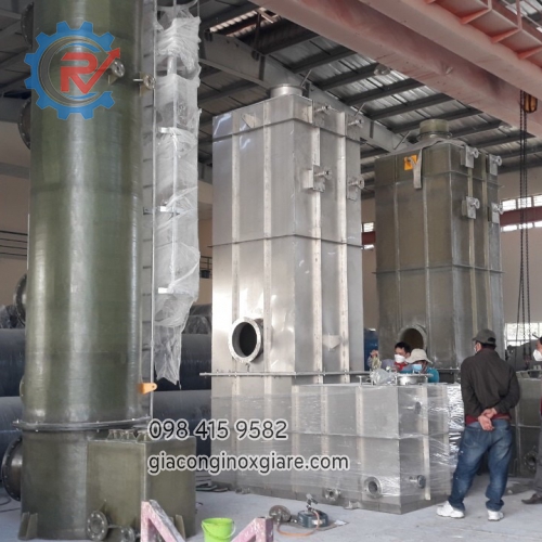 Bồn chứa công nghiệp các loại theo yêu cầu.