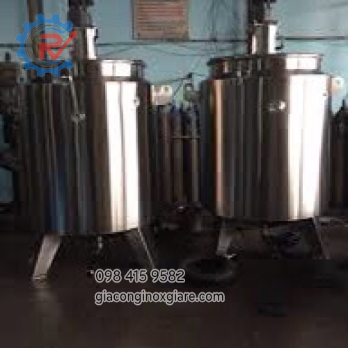 Bồn khuấy trộn gia nhiệt theo yêu cầu