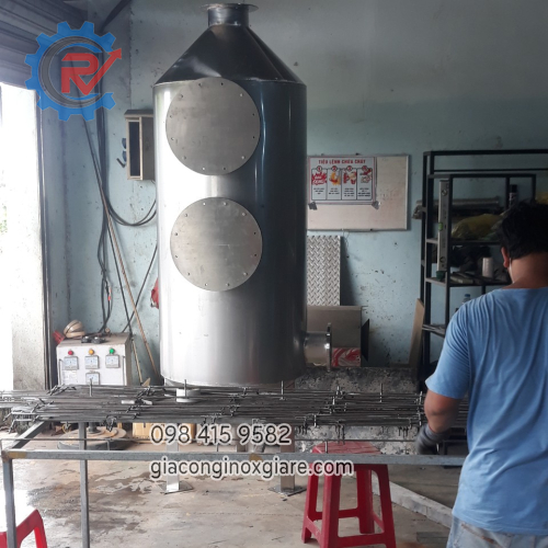 Bồn công nghiệp gia công theo yêu cầu bản vẽ chi tiết