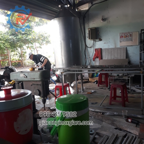 Hoàn thiện bồn giao khách