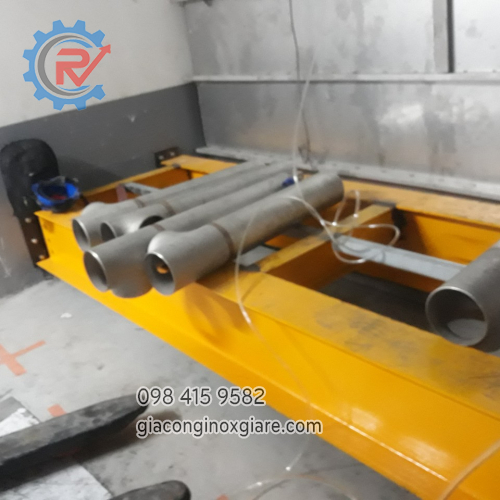 gia công bể chứa inox công nghiệp dung tích lớn