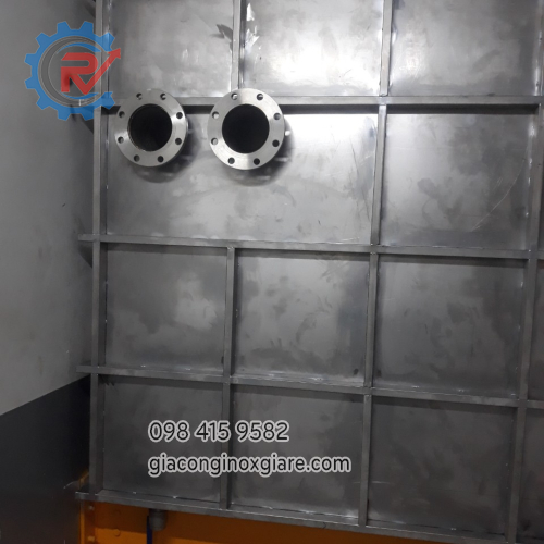 gia công bể chứa inox công nghiệp dung tích lớn