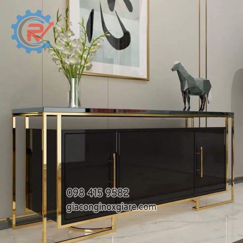 Đơn vị gia công bàn Console trang trí inox mạ PVD tại Tp. HCM uy tín.