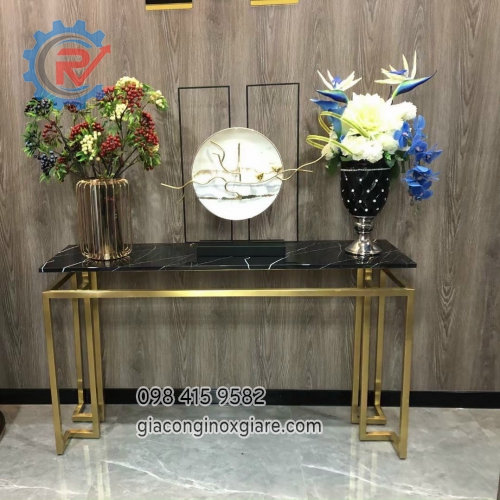  Gia công Bàn trang trí phòng khách Console kiểu dáng đa dạng