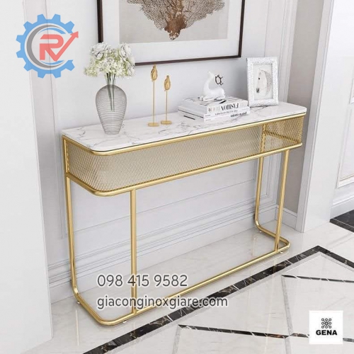 Đơn vị gia công bàn Console trang trí inox mạ PVD tại Tp. HCM uy tín.