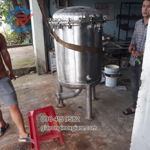 Gia công chế tạo bồn lọc công nghiệp theo yêu cầu
