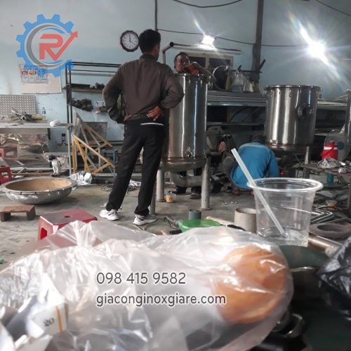 Gia công chế tạo bồn lọc công nghiệp theo yêu cầu