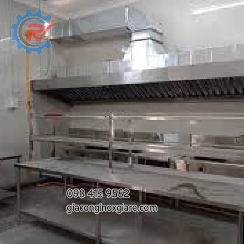 Nhận gia công lắp đặt hệ thống chụp hút khói công nghiệp chất lượng, uy tín giá rẻ TP. HCM