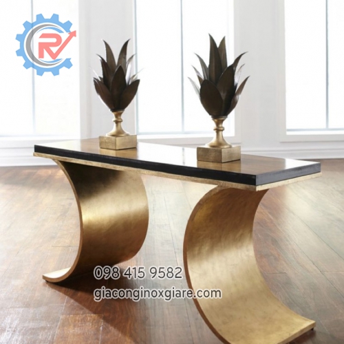  Gia công Bàn trang trí phòng khách Console kiểu dáng đa dạng