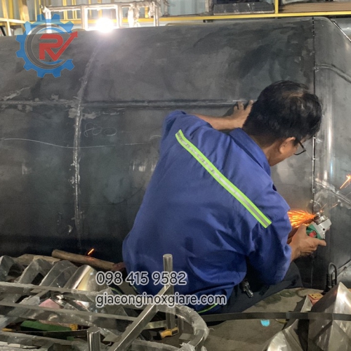 gia công bồn chứa xử lý nước thải công nghiệp