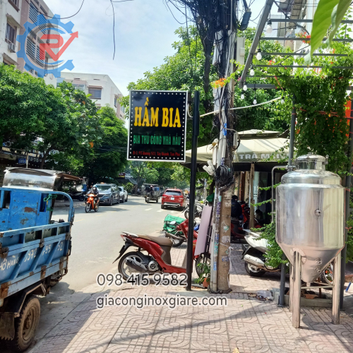 Bồn bảo ôn chứa bia